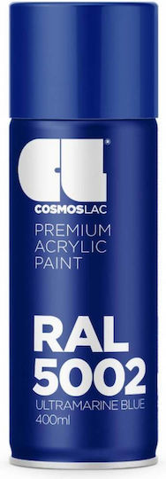Cosmos Lac Spray Farbe Premium Acryl mit Metallisch Effekt 400ml