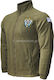 GreekForces Fleece Forțele Speciale B Escadron de Comando Olive Cardigan de vânătoare Fleece Kaki