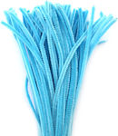 Foska Pipe Cleaners 100pcs in Light Blue Color