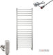 Thermo Electric Towel Rail 300W 119x50cm Silver