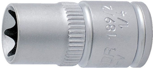 Unior Καρυδάκι Torx με Καρέ Υποδοχής 1/4" Μέγεθος E7