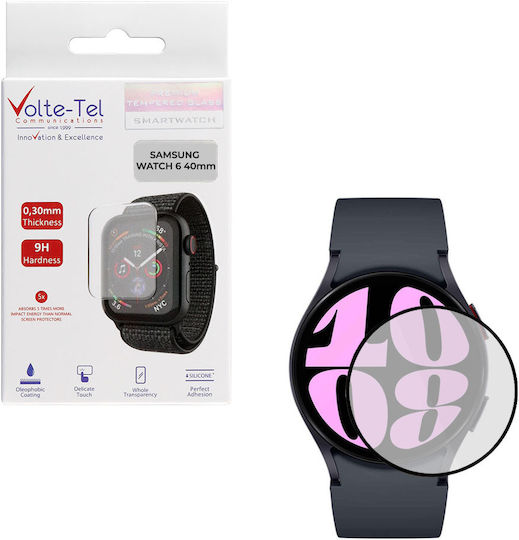 Volte-Tel Gehärtetes Glas für das SAMSUNG UHR 6 1Stück 8351099