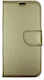 Buchen Sie Leder Gold (Oppo A78)