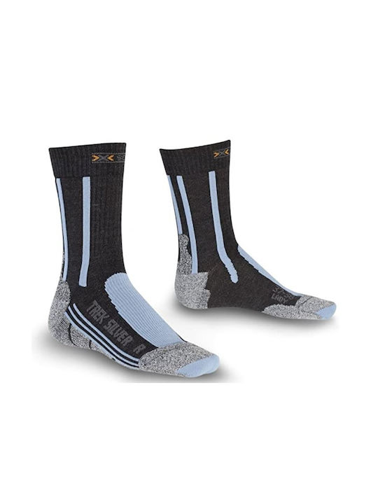 X-Socks Trekking Κάλτσες Γκρι 1 Ζεύγος