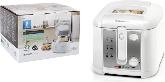 Aigostar 50088 Deep Fryer 2.5lt White