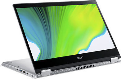 Acer Spin 3 A3SP14-31PT-32M6 14" Сензорен екран (Ядро i3-N305/8ГБ/256ГБ SSD/W11 S) Silver (Американска клавиатура)