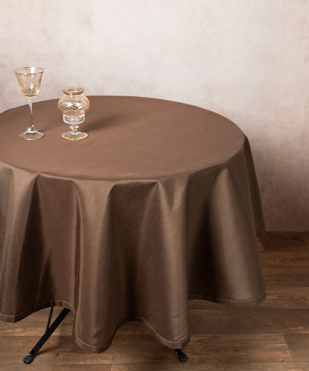 Silk Fashion Rotunde 2015 Coffee 180x180cm