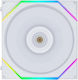 Lian Li UNI FAN TL Case Fan 120mm (2600rpm / 90.1cfm) with ARGB Lighting and 7-Pin Connection White