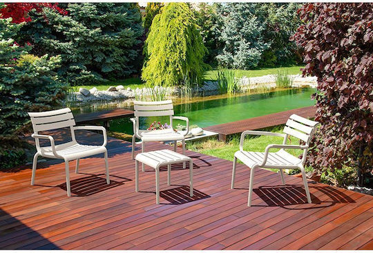 Καρέκλα Paris Lounge White 20x70x91εκ. Καρέκλα Paris Lounge White 20x70x91εκ.