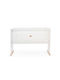 Childhome Люлка Evolux с Матрак и Странично Отваряне Natural White