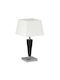 Redo Group Table Lamp GU10 with White Shade and Silver Base