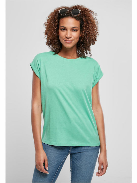 Urban Classics Γυναικείο T-shirt Olive.