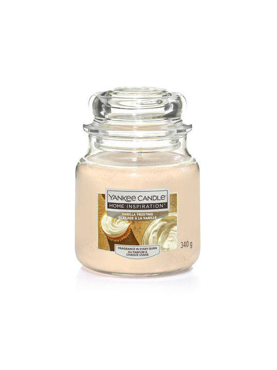 Yankee Candle Scented Candle Jar Beige 340gr 1pcs
