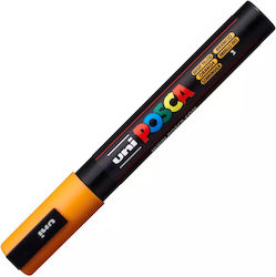 Uni-Ball Pc-5m Ανεξίτηλος Μαρκαδόρος Bright Yellow