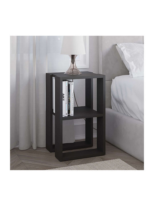 Комод Lonie Дървен Въглени 34x30x55см