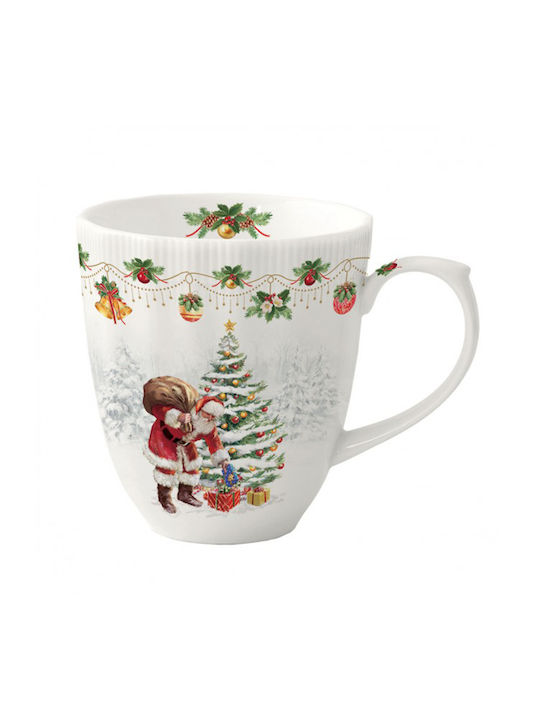 Marva Christmas Mug Porcelain 1pcs