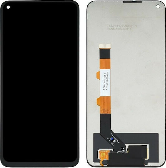 O ecran Redmi Note cu Mecanism Tactil pentru Xiaomi Redmi Note 9T, Note 9 5G. (Negru)