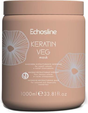 Echos Line Hair Mask for Color Protection with Keratin & Argan 1000ml