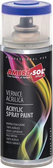 Ambro-Sol Spray Paint V4004003 Acrylic with Metallic Effect Purple RAL 4003 / Glossy Violet 400ml