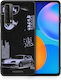 Smartfits Tokyo Drift Umschlag Rückseite Schwarz (Huawei P Smart 2021) 7634181226651_43310727856283