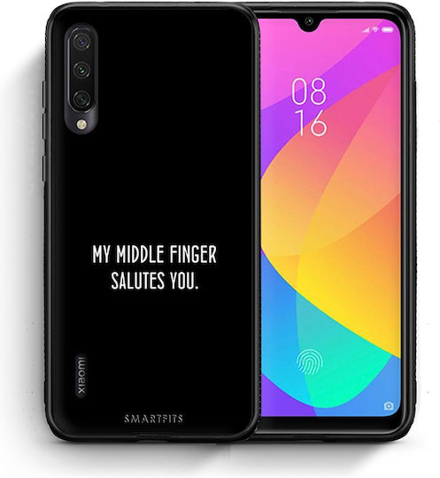 Smartfits Salute Задна корица Черен (Xiaomi Mi A3)