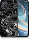 Smartfits Marble Male Back Cover Μαύρο (Oppo Reno4 Z)