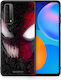 Smartfits Popart Spidervenom Back Cover Μαύρο (Huawei P Smart 2021)