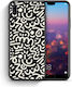Smartfits Doodle Art Umschlag Rückseite Schwarz (Huawei P20 Pro) 8559148073299_47176486027603