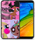 Smartfits Bubble Girls Umschlag Rückseite Lila (Redmi 5) 7628132941979_43289886720155