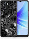 Smartfits Marble Male Back Cover Μαύρο (Oppo A57 4G)