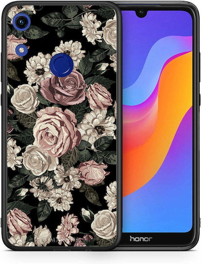 Smartfits Flower Wild Roses Back Cover Ροζ (Honor 8A)