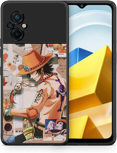 Smartfits Anime Collage Back Cover Πορτοκαλί (Poco M5)