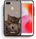 Smartfits Cats In Love Umschlag Rückseite Beige (Redmi 6)