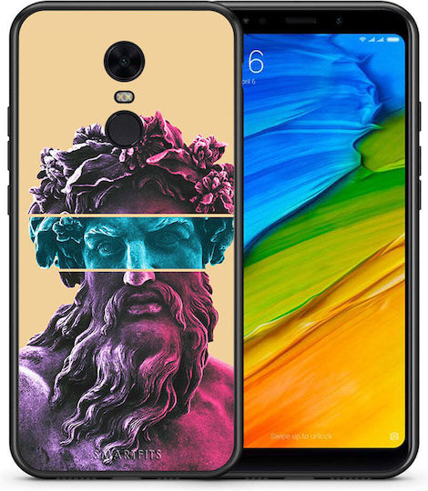 Smartfits Zeus Art Back Cover Violet (Redmi 5)