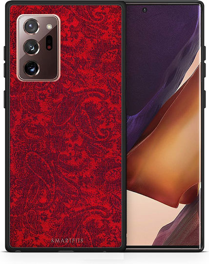 Smartfits Paisley Cashmere Back Cover Κόκκινο (Galaxy Note 20 Ultra)