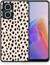 Smartfits Polka Dots Μπεζ (Oppo Reno7 Lite)