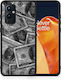 Smartfits Money Dollars Back Cover Γκρι (OnePlus 9)