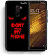 Smartfits My Back Cover Μαύρο (Pocophone F1)