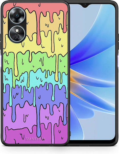 Smartfits Melting Rainbow Задна корица Многоцветен (Oppo A17) 8427229708627_46685759799635