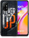 Smartfits Never Give Up Задна корица Черен (Oppo A94)