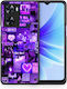 Smartfits Collage Stay Wild Back Cover Violet (Oppo A57 4G) 7631994060955_43305396175003
