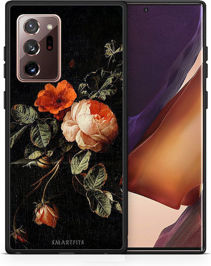Smartfits Vintage Roses Back Cover Μαύρο (Galaxy Note 20 Ultra)