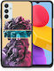 Smartfits Zeus Art Back Cover Purple (Galaxy M13)