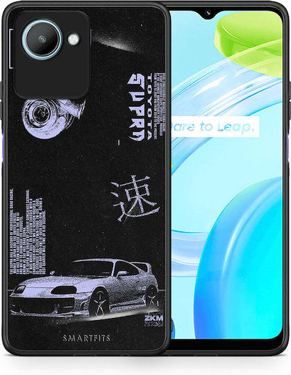 Smartfits Tokyo Drift Back Cover Negru (Realme C30)