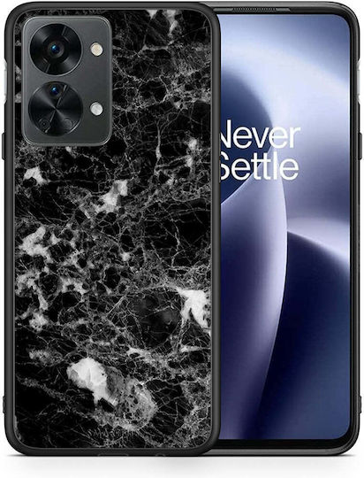 Smartfits Marble Male Задна корица Черен (OnePlus Nord 2T)