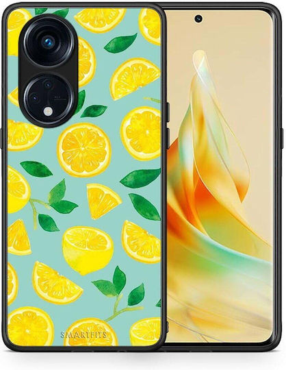 Smartfits Lemons Back Cover Πράσινο (Oppo Reno8T 5G, A1 Pro)