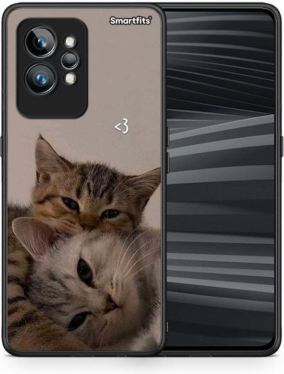 Smartfits Cats In Love Back Cover Μπεζ (Realme GT2 Pro)