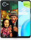 Smartfits Funny Art Задна корица Многоцветен (Realme C30)