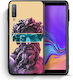 Smartfits Zeus Art Back Cover Purple (Galaxy A7 2018)