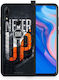 Smartfits Never Give Up Umschlag Rückseite Schwarz (Huawei P Smart Z) A00_SM1-HU-PSMARTZ_NEVERGIVEUP_R